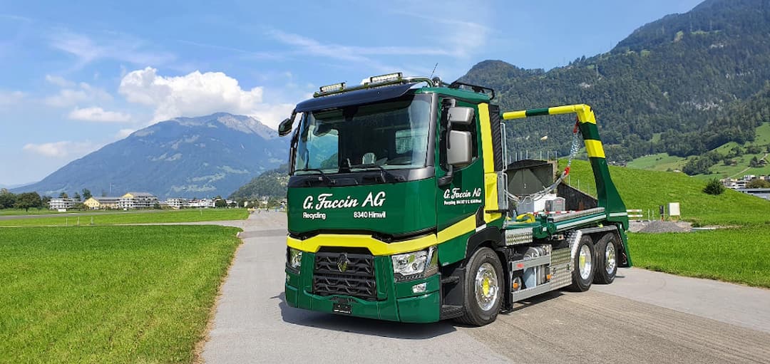 Lackierung Renault Truck G. Faccin AG, Thomann Nutzfahrzeuge AG